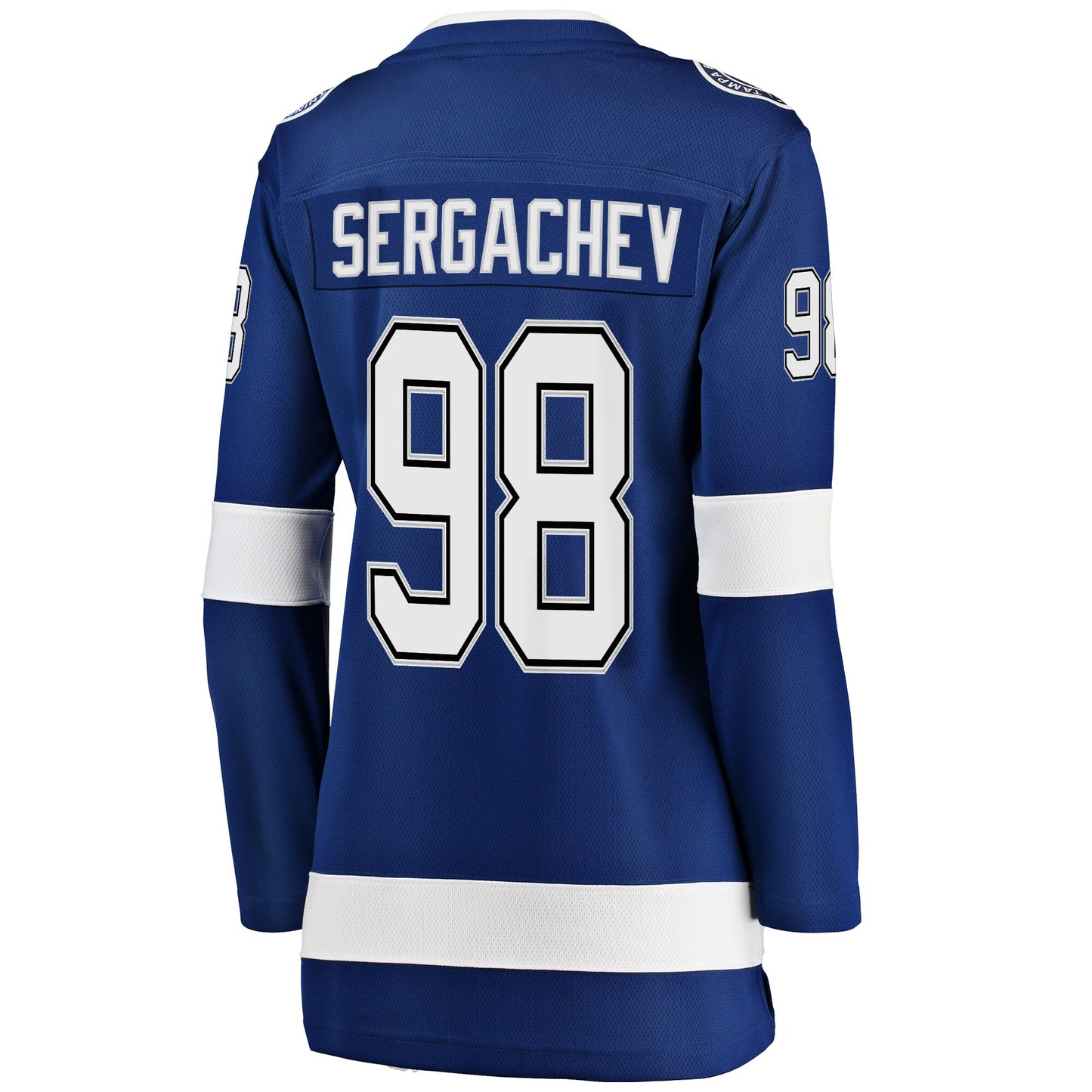 Mikhail Sergachev Tampa Bay Lightning Fanatics Branded Women's Breakaway Player Jersey - Blue