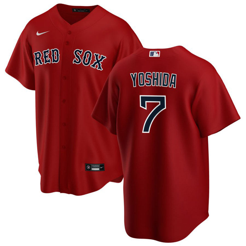 Men's Boston Red Sox Masataka Yoshida Cool Base Replica Alternate Jersey - Red