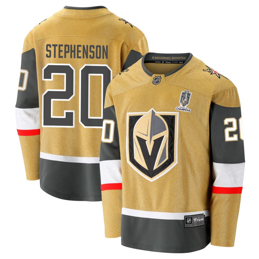 Chandler Stephenson  Vegas Golden Knights Fanatics Branded 2023 Stanley Cup Champions Home Breakaway Jersey - Gold