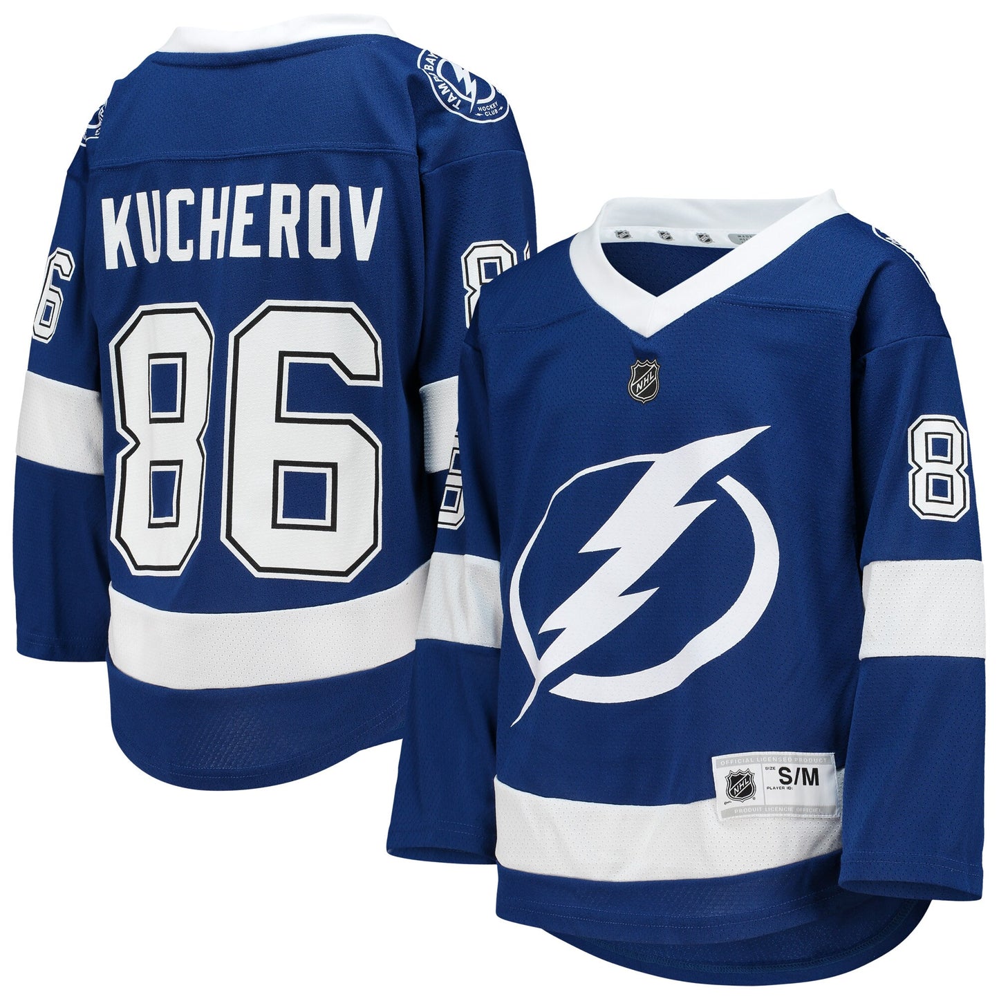 Nikita Kucherov Tampa Bay Lightning Youth Home Replica Player Jersey - Blue