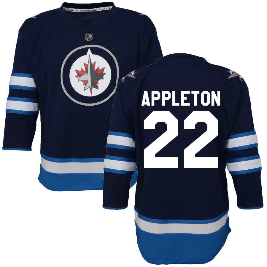 Mason Appleton Winnipeg Jets Toddler Home Replica Jersey - Navy