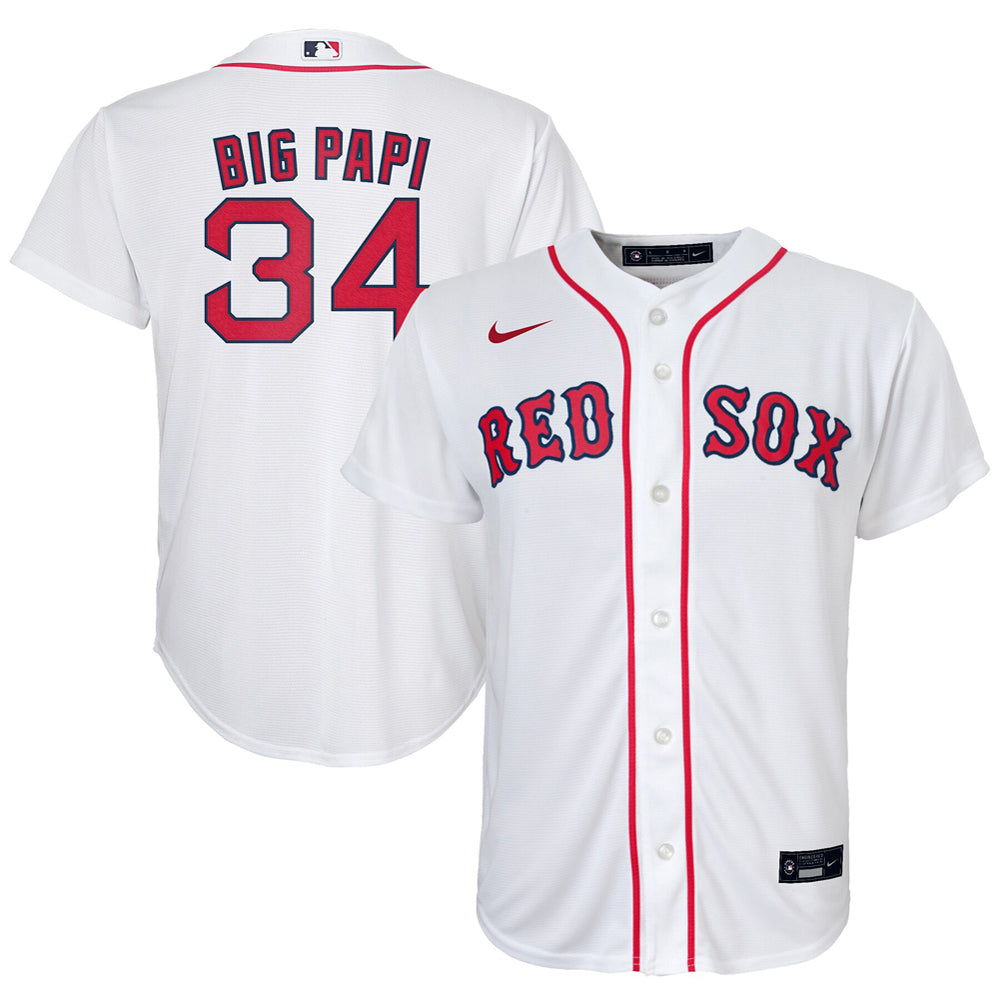 Youth Boston Red Sox David Ortiz Player Jersey - White