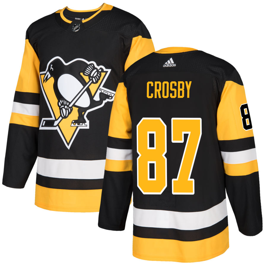 Sidney Crosby Pittsburgh Penguins adidas Authentic Jersey - Black