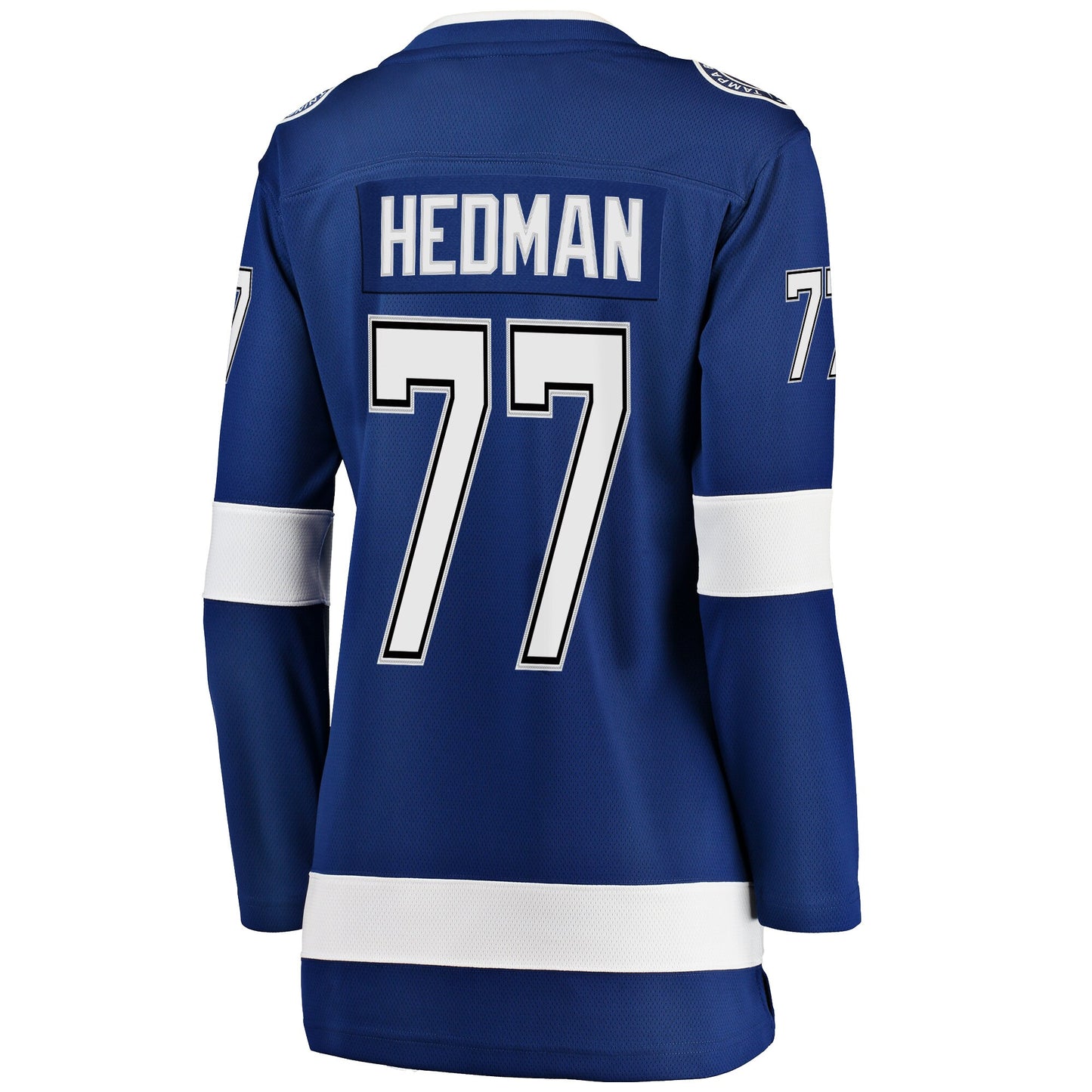 Victor Hedman Tampa Bay Lightning Fanatics Branded Women's Home 2022 Stanley Cup Final Breakaway Player Jersey - Blue