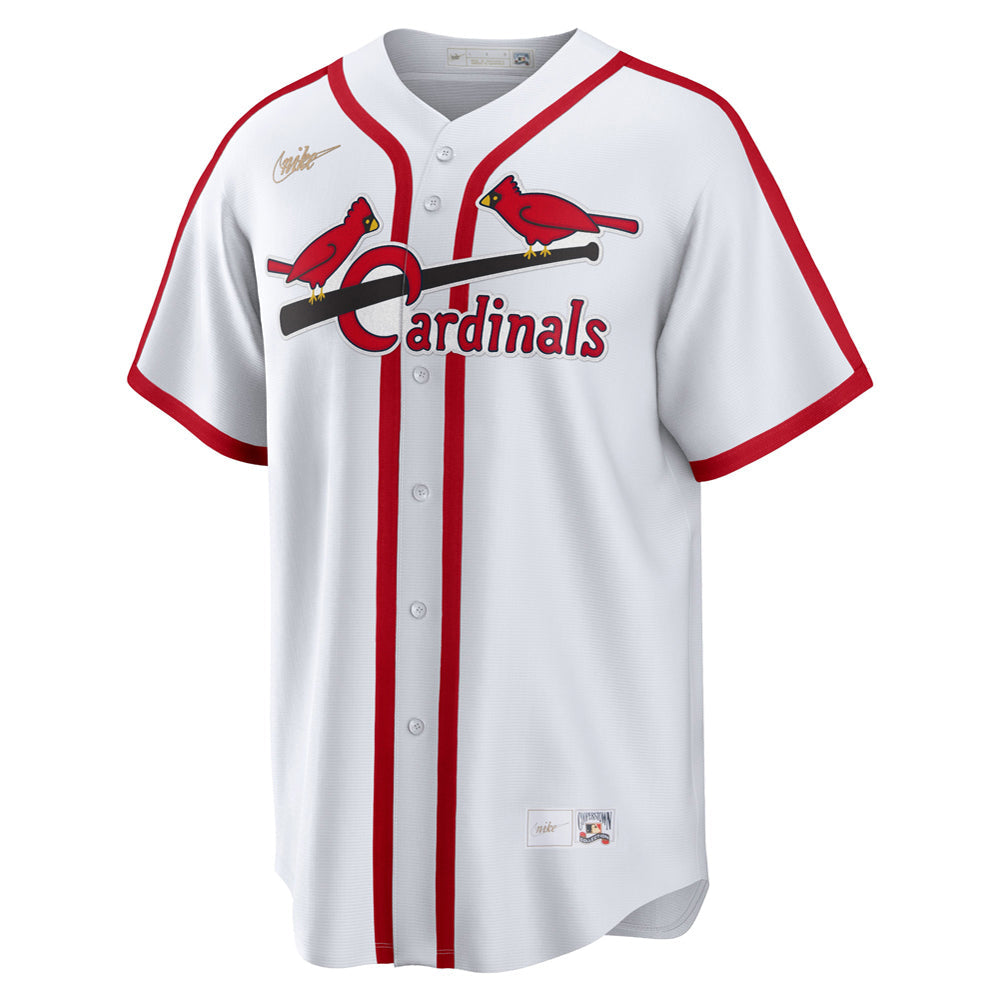 Men's St. Louis Cardinals Ozzie Smith Home Cooperstown Collection Player Jersey - White