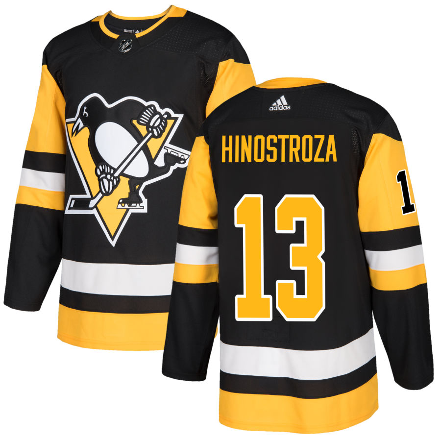 Vinnie Hinostroza Pittsburgh Penguins adidas Authentic Jersey - Black