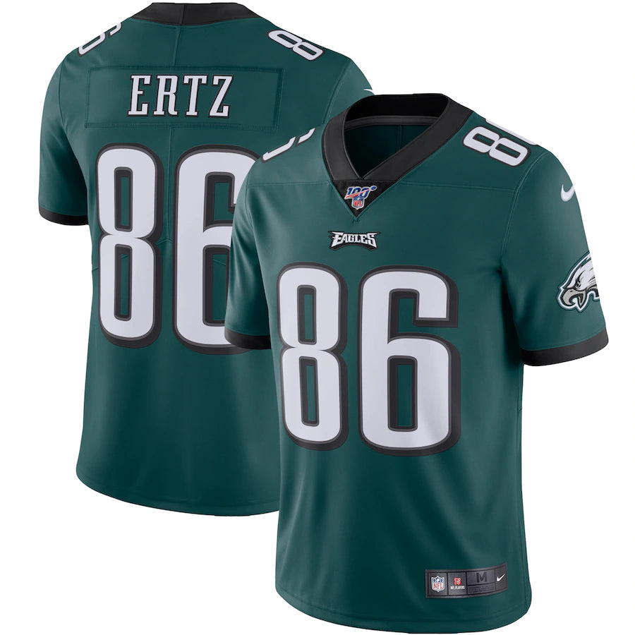 Men's Zach Ertz Philadelphia Eagles NFL Vapor Limited Jersey Midnight Green