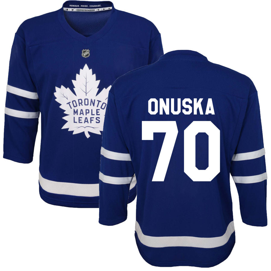 Matt Onuska Toronto Maple Leafs Preschool Home Replica Jersey - Blue