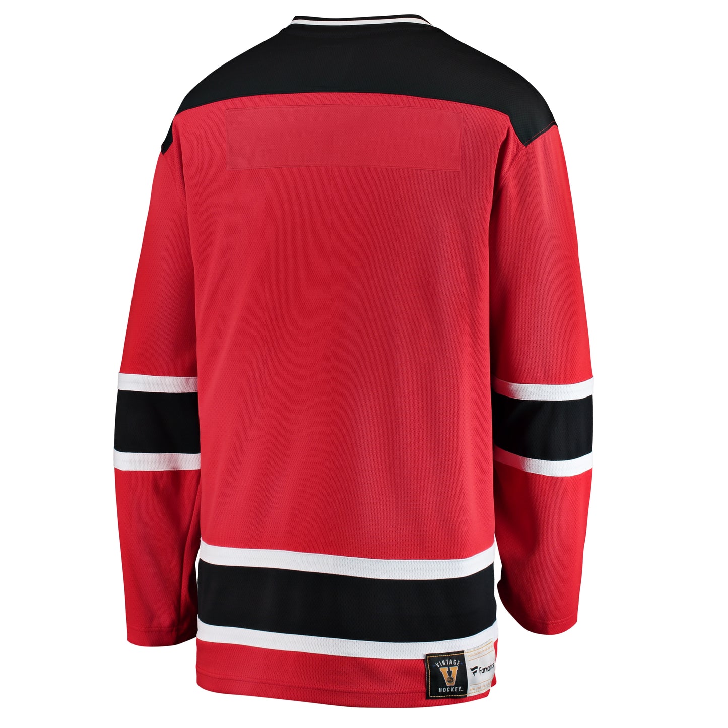 New Jersey Devils Fanatics Branded Premier Breakaway Heritage Blank Jersey - Red