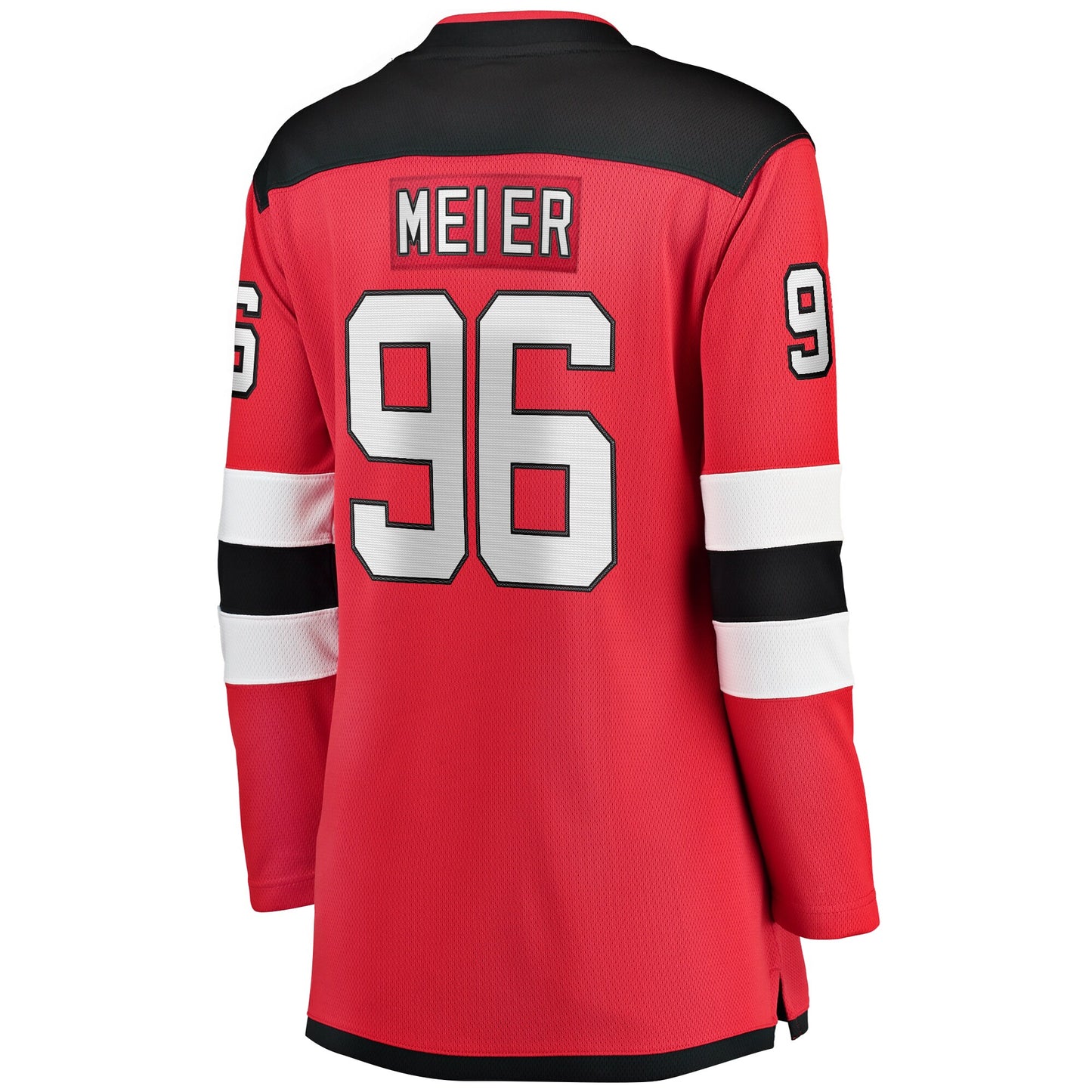 Timo Meier New Jersey Devils Fanatics Branded Women's Home Breakaway Jersey - Red