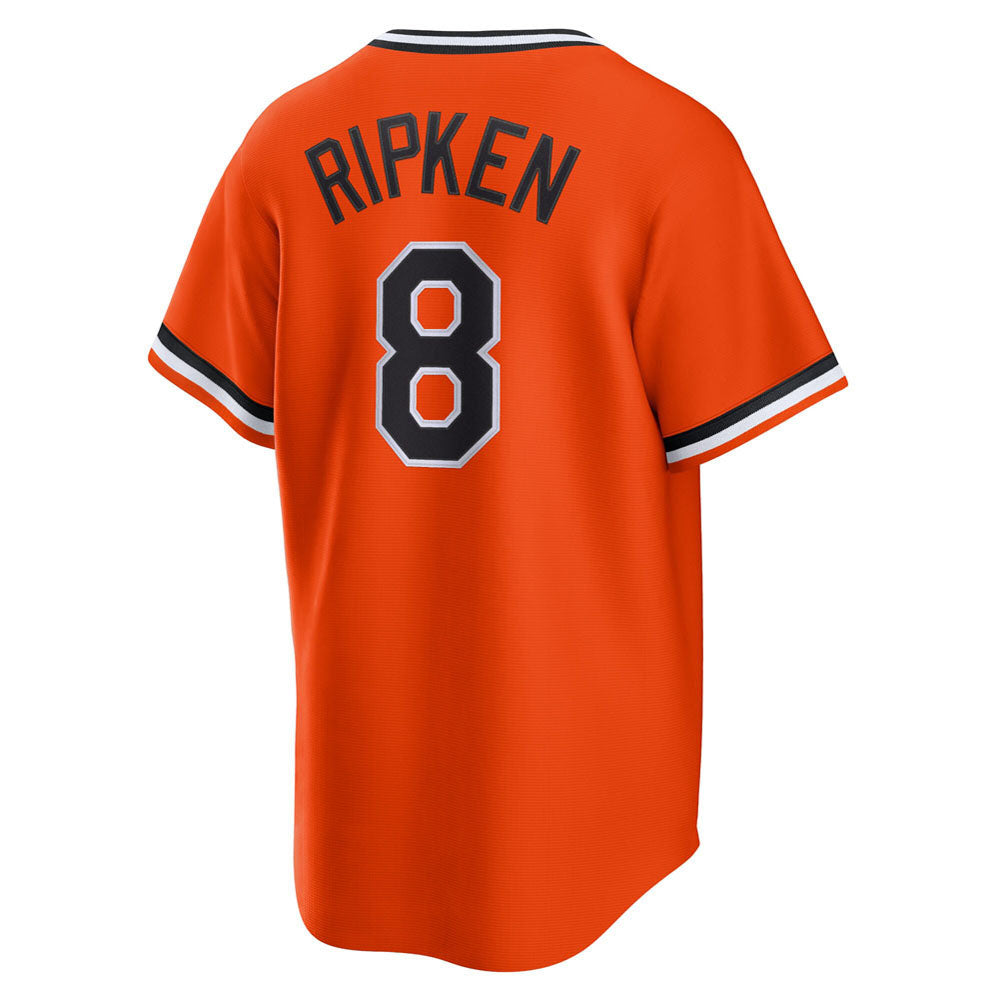 Men's Baltimore Orioles Cal Ripken Jr. Alternate Cooperstown Collection Player Jersey - Orange