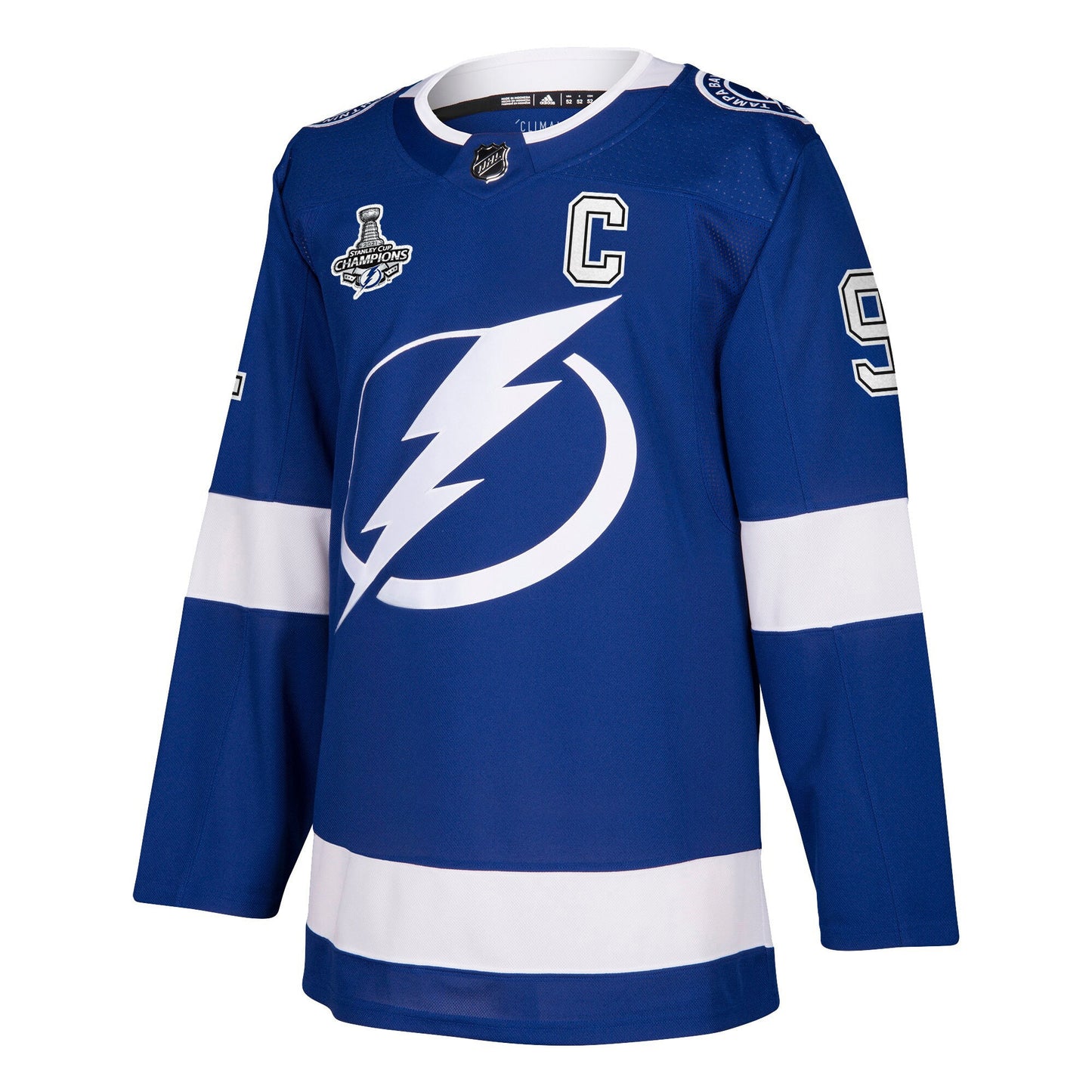 Steven Stamkos Tampa Bay Lightning adidas 2021 Stanley Cup Champions Authentic Player Jersey - Blue