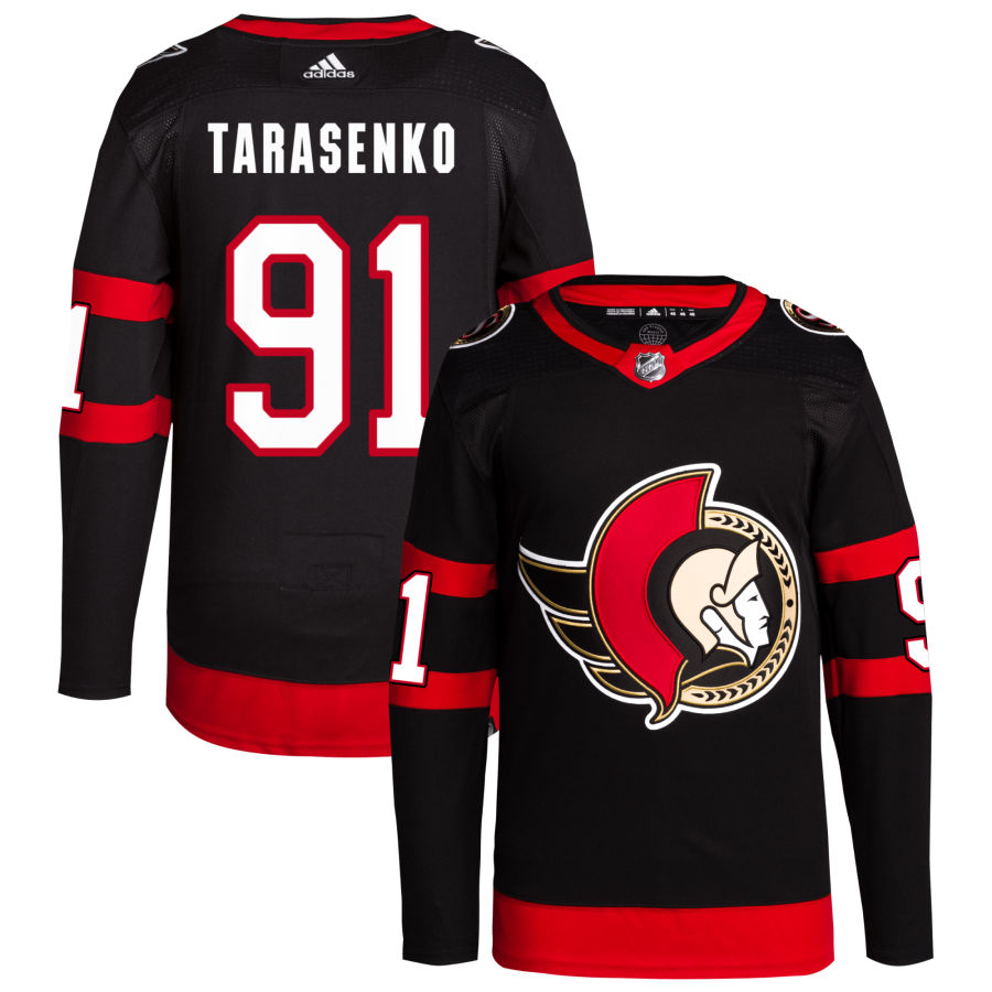 Vladimir Tarasenko Ottawa Senators adidas Home Primegreen Authentic Pro Jersey - Black