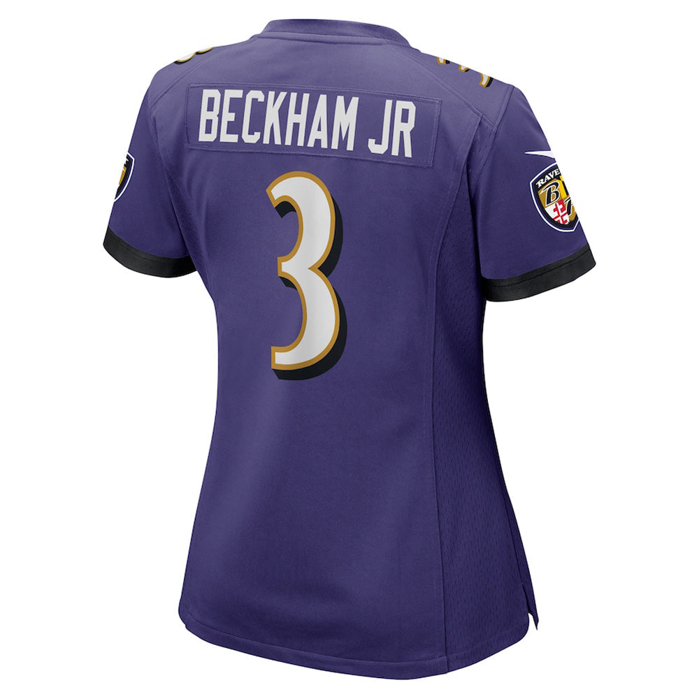 Women's Baltimore Ravens Odell Beckham Jr. Game Jersey - Purple