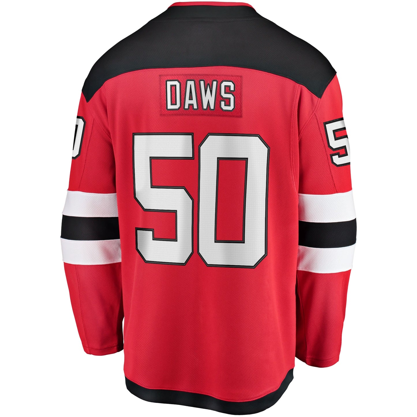 Nico Daws New Jersey Devils Fanatics Branded Home Breakaway Player Jersey - Red