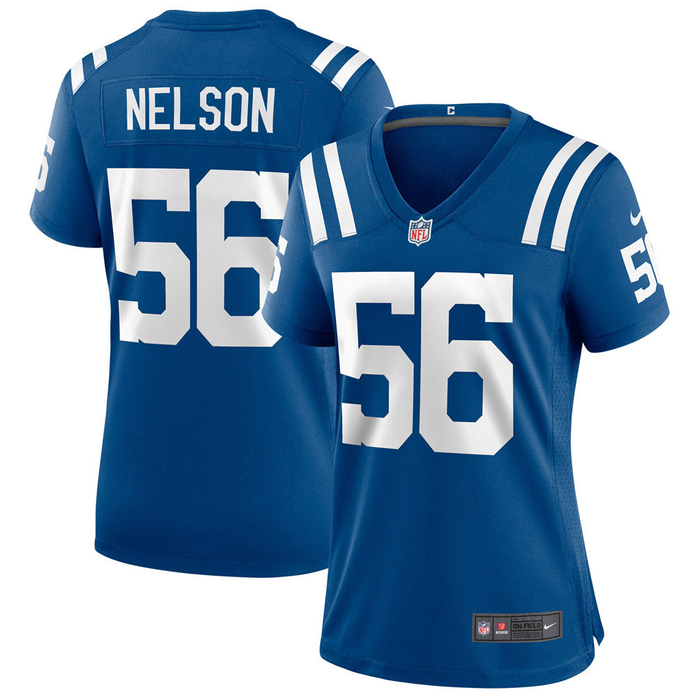 Women's Indianapolis Colts Quenton Nelson Player Game Jersey Royal Blue
